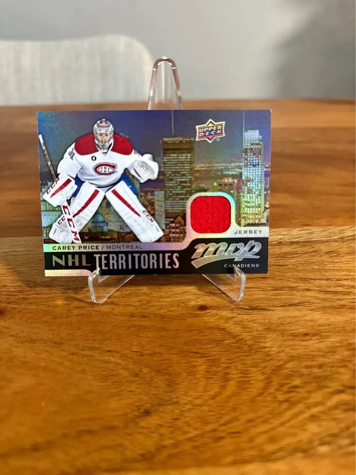 Montreal Canadiens jersey cards