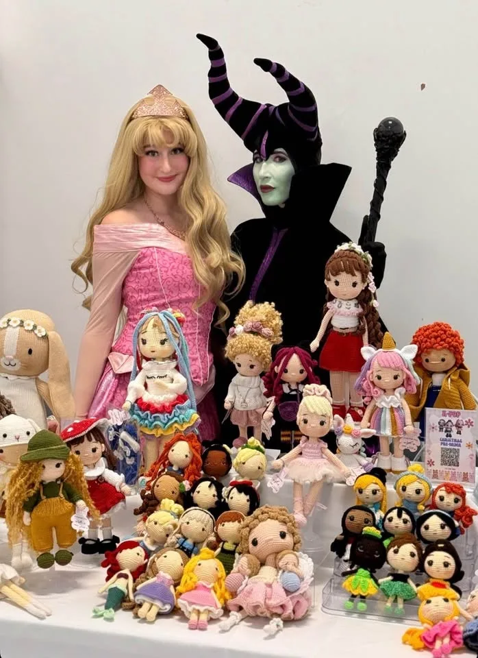 Crochet dolls for Christmas gift image indicator(5)