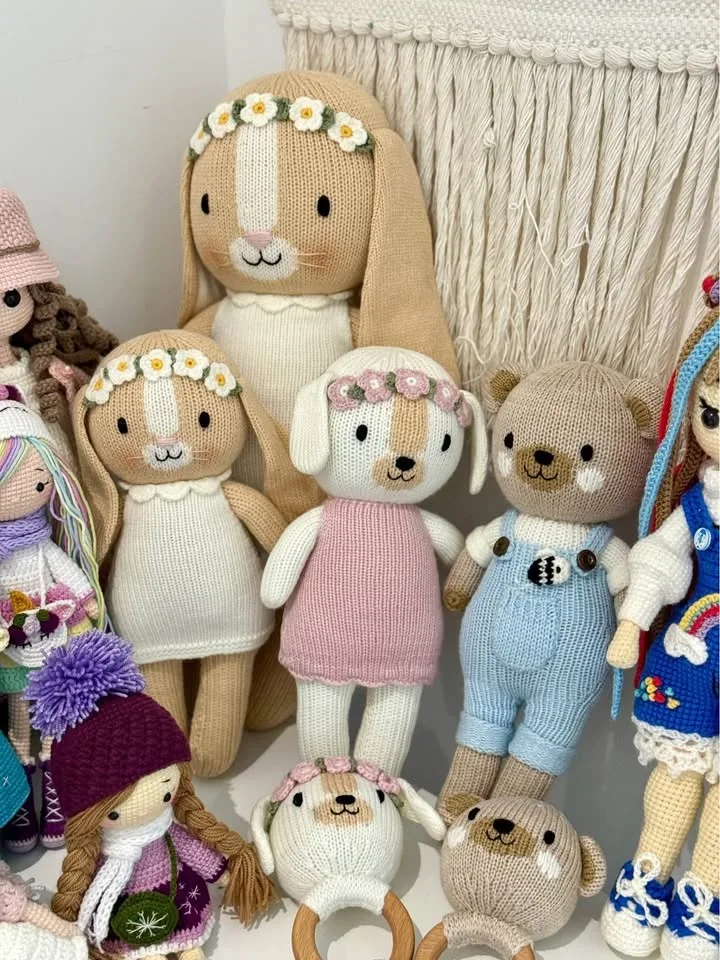 100% handmade crochet dolls-anti allergy cotton yarn image indicator(6)