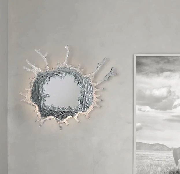 Water drop-inspired Mirror 26"