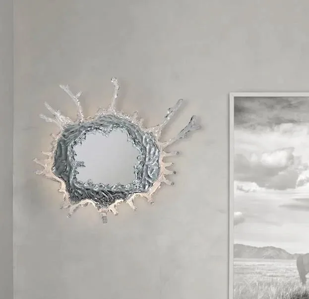 Water drop-inspired Mirror 26"