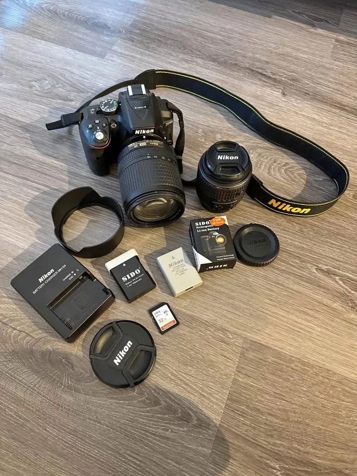 Nikon D5300 camera set (read description)