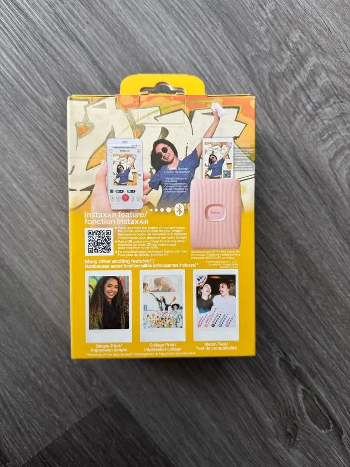 Fujifilm Instax Mini Link 2 Smartphone Printer (Pink) image indicator(7)