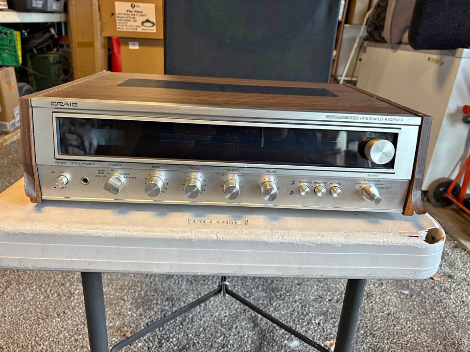 Craig 5501 Receiver