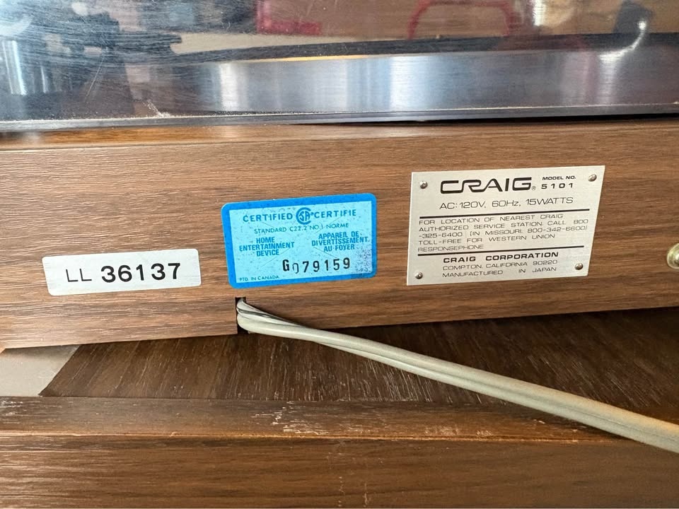 Craig 5501 Receiver - photo 4