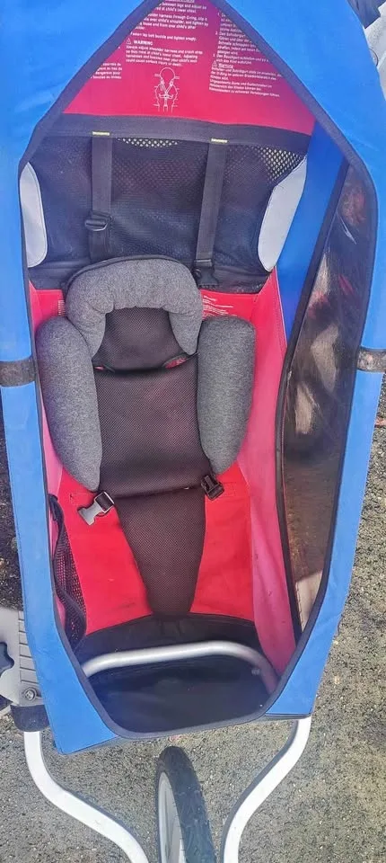 Chariot Bike Trailer + Winter Stroller + Baby Helmet