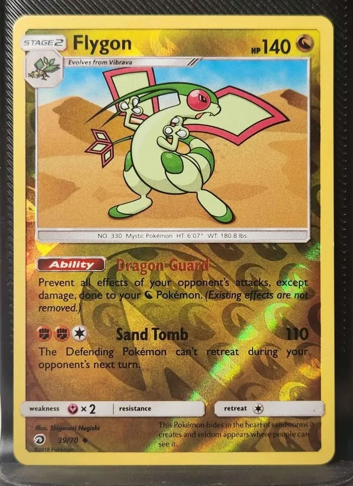 Pokémon Reverse Holo Bundle – Evolutions – Flygon / Shiftry / Ba image indicator(2)