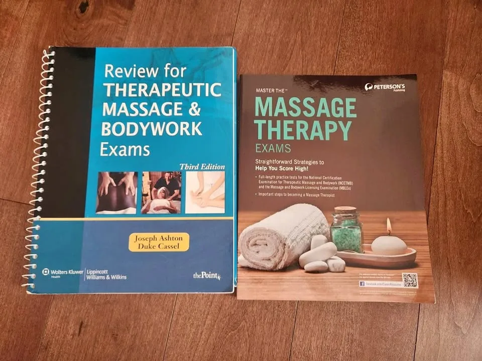 Massage therapy exam books