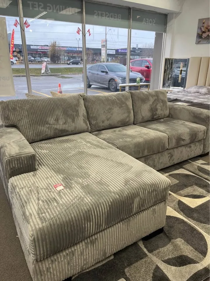 Sectional For Sale – Coterie Fabric – Grey image indicator(2)