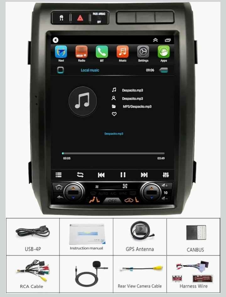 12.1 pulgadas para F150 Radio actualización 2009 - photo 2