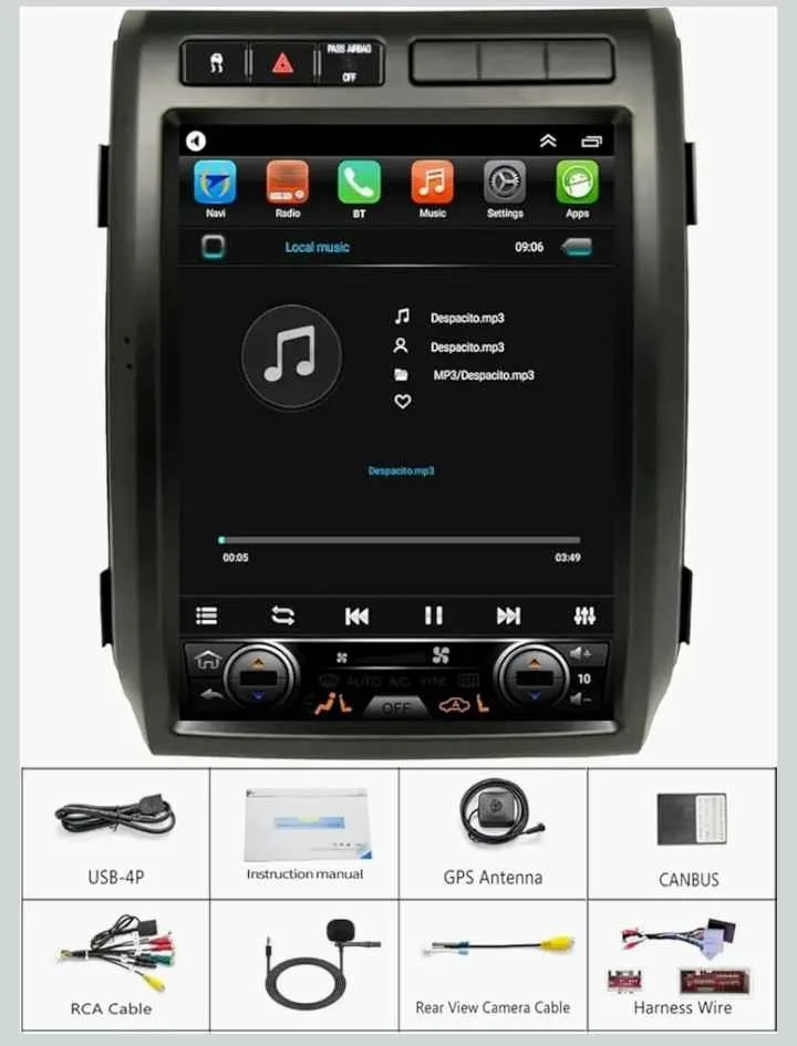 12.1 pulgadas para F150 Radio actualización 2009 image indicator(3)