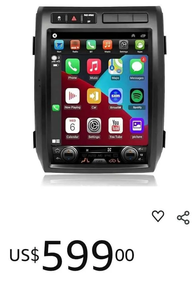 12.1 pulgadas para F150 Radio actualización 2009 image indicator(10)