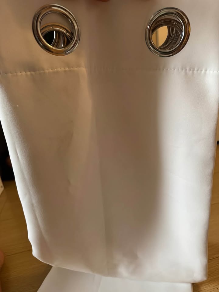 White Window Valance Curtain W52 x L36, 1 Pc, Pure White - photo 2