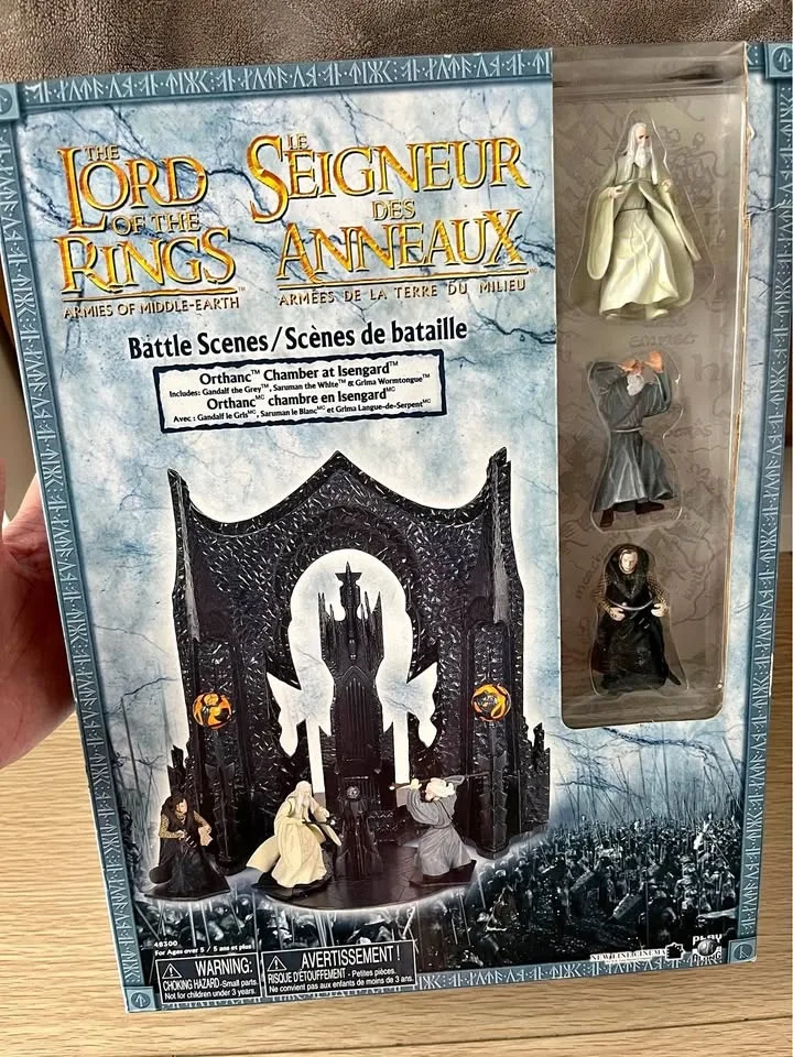 Lord of the Rings Orthanc Chamber at Isengard Action Fig