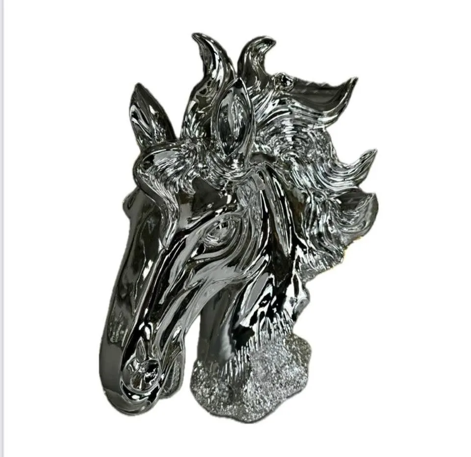 Silver Horse Head