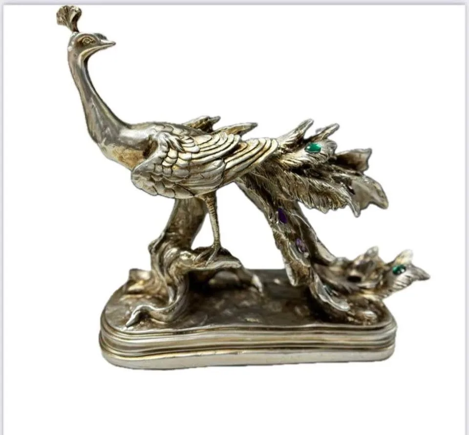 Peacock Statue