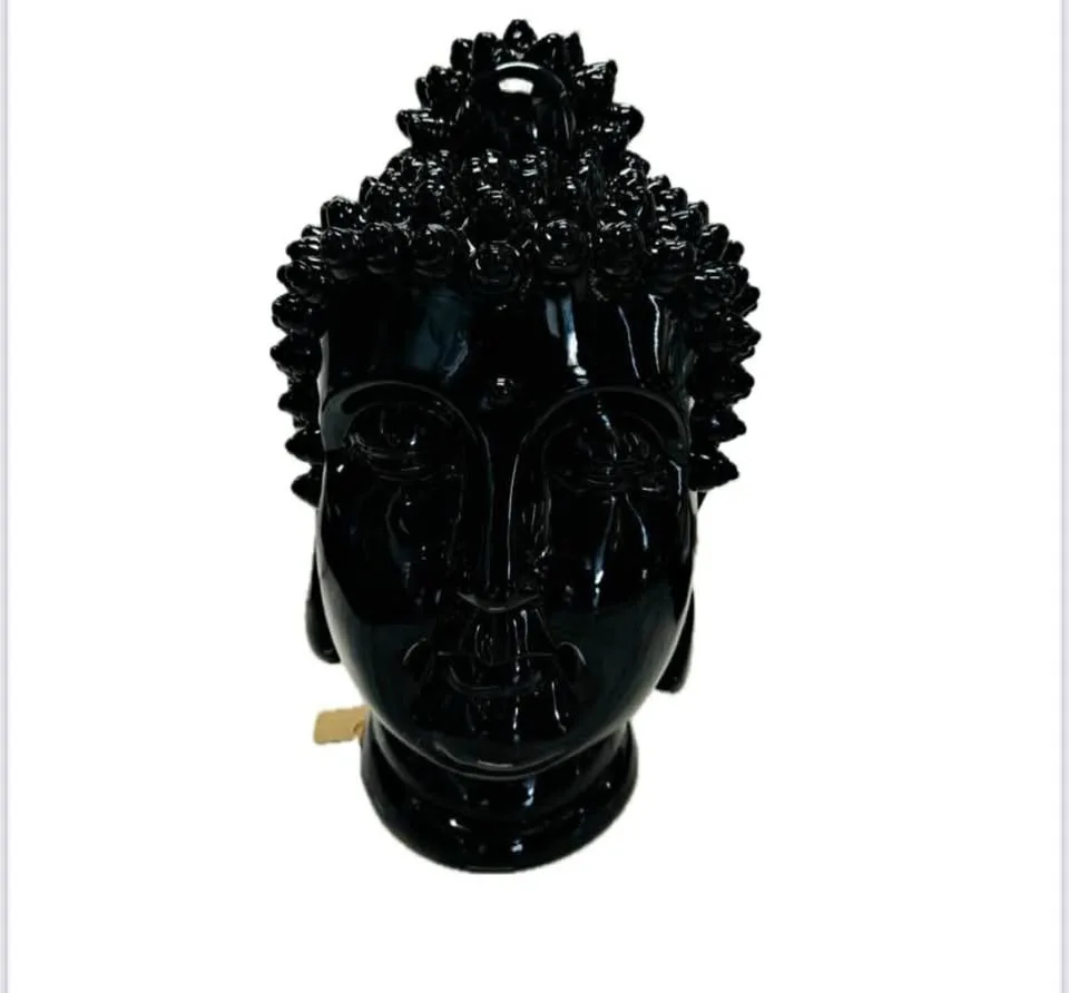 Black Buddha Head