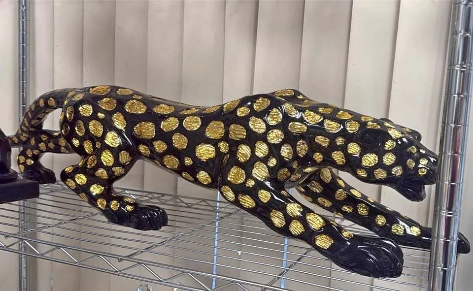 Black and Gold Jaguar