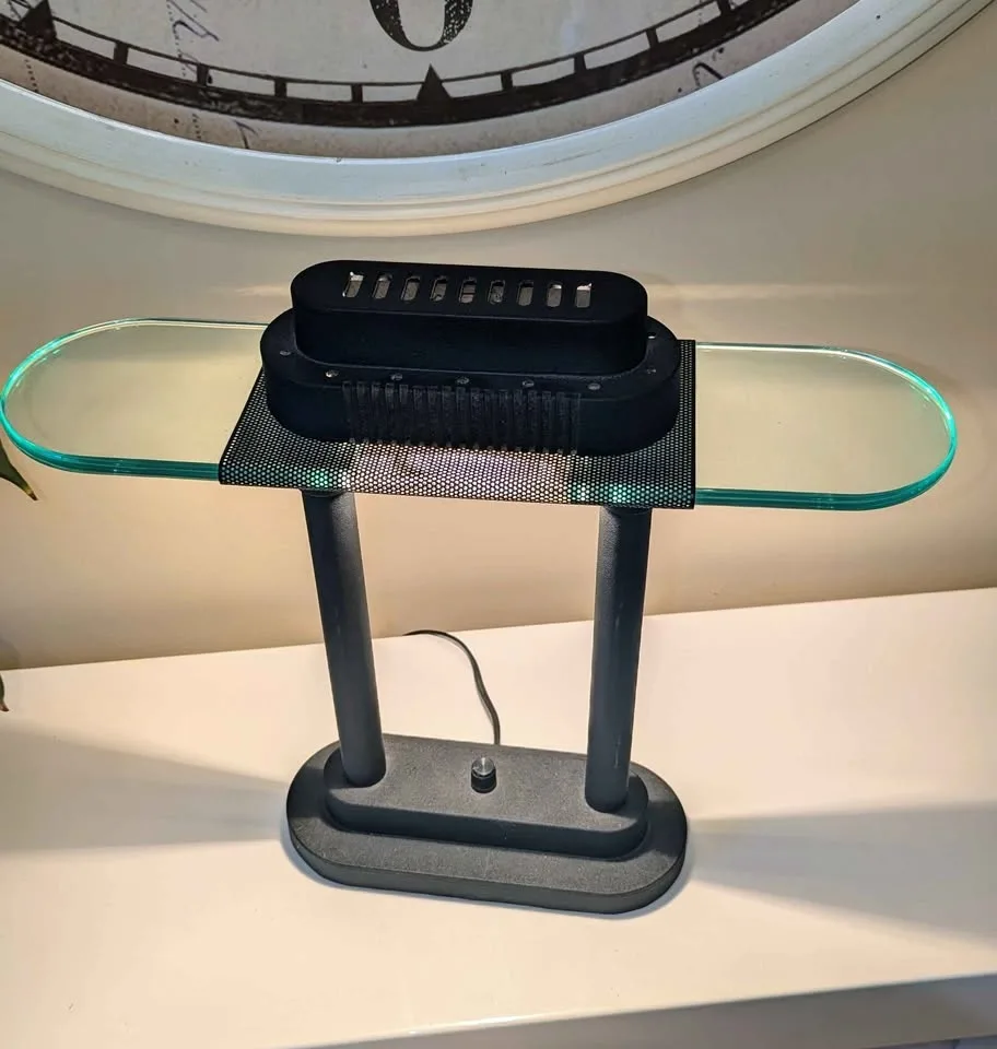 Vintage Robert Sonnem Banker Desk Lamp image indicator(3)