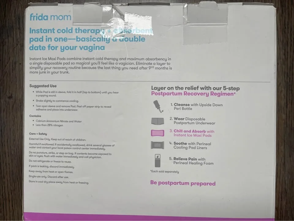 Frida Mom Instant Ice Maxi Pads image indicator(3)