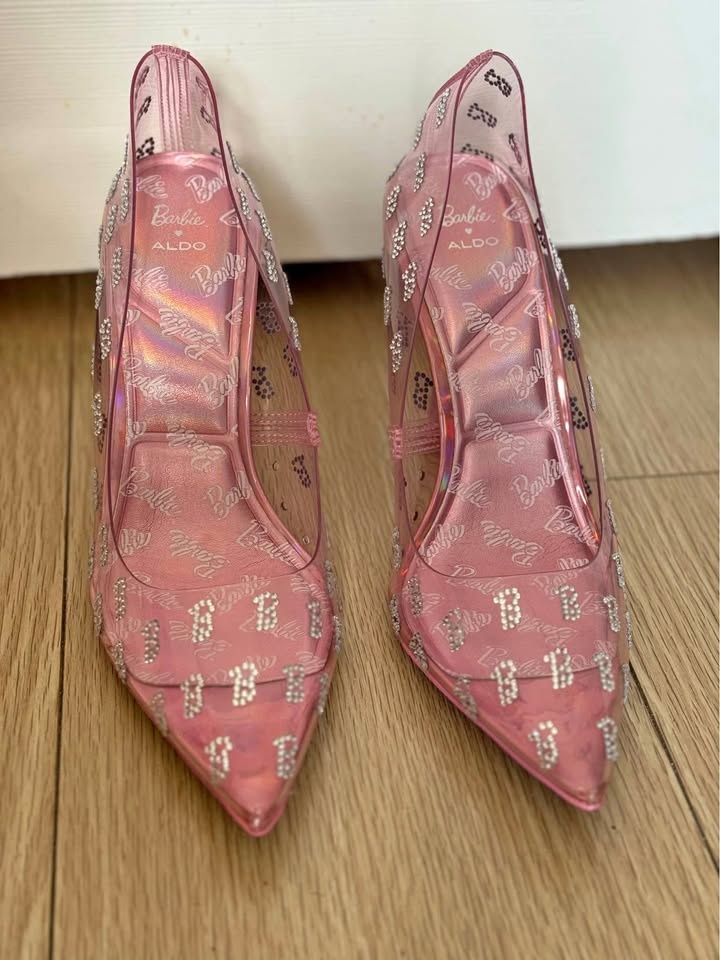 Barbie x Aldo light pink heels size 9