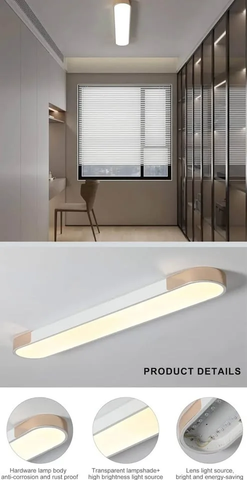 *NEW* LED ceiling lamp (white and gold) image indicator(7)