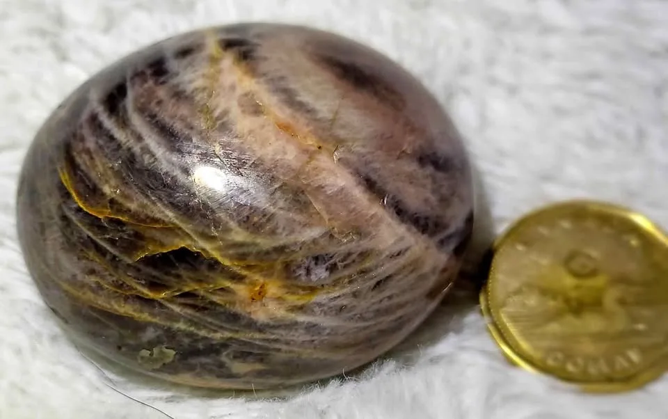 Black Moonstone Crystal thumbnail