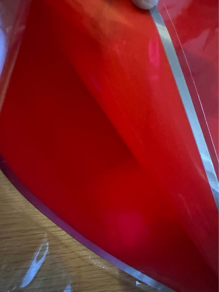 20 Sheets Red Waterproof Flower Wrapping Paper - photo 4