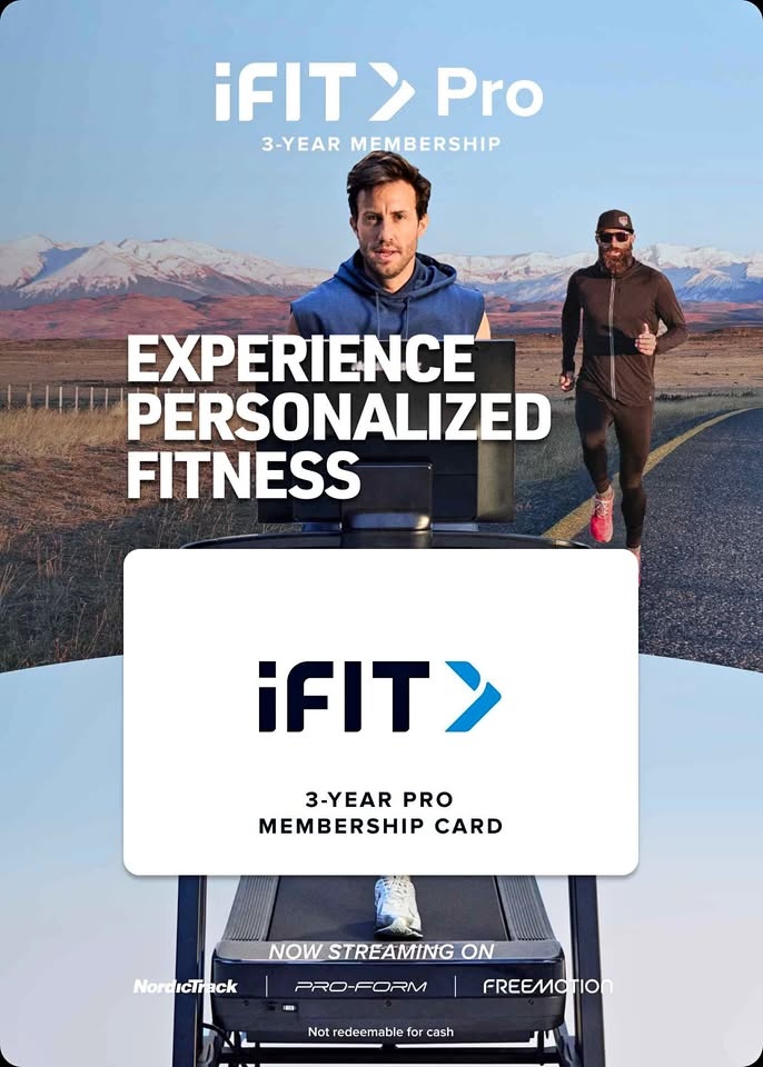 iFit Pro membership 3 years - one profile, expires Dec 2028