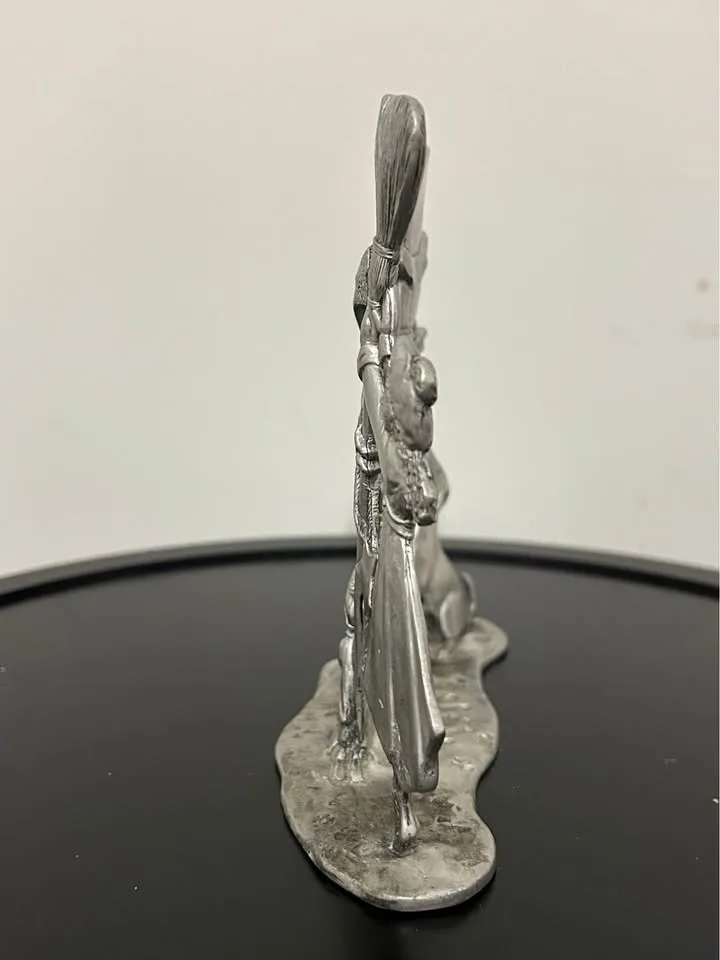 Collectible Seagull Pewter Christmas Snowman Scene image indicator(4)