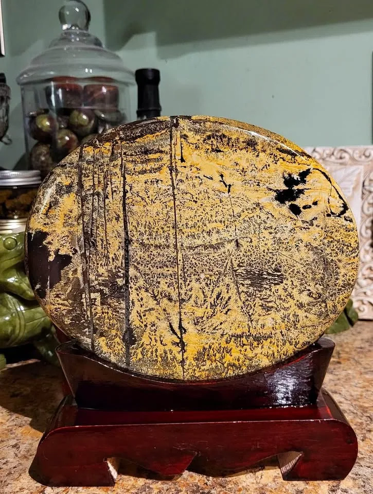 PICTURE JASPER - LARGE NATURAL CRYSTAL PAINTING STONE image indicator(3)