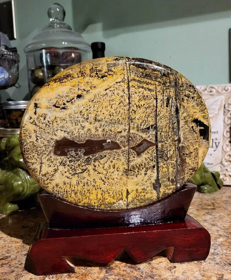 PICTURE JASPER - LARGE NATURAL CRYSTAL PAINTING STONE image indicator(4)