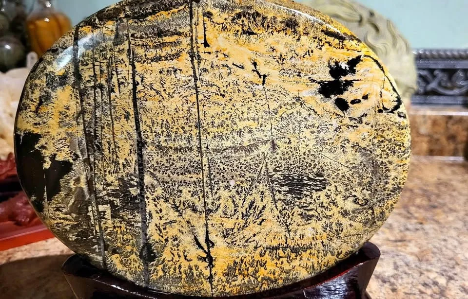 PICTURE JASPER - LARGE NATURAL CRYSTAL PAINTING STONE image indicator(5)