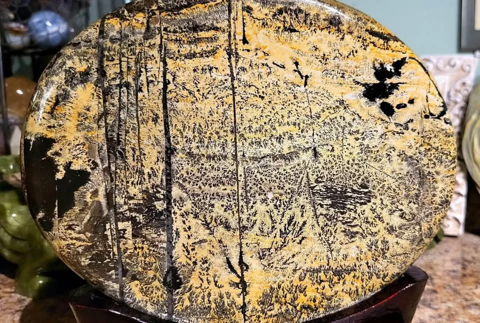 PICTURE JASPER - LARGE NATURAL CRYSTAL PAINTING STONE image indicator(8)