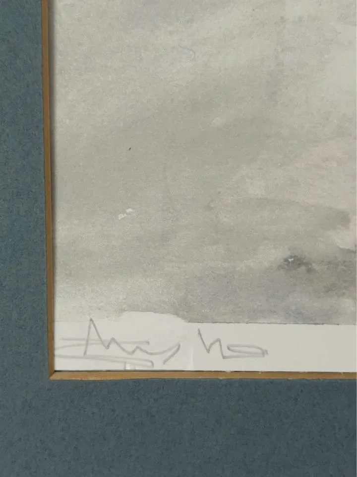 Framed Signed Art Print “Hatched” image indicator(4)