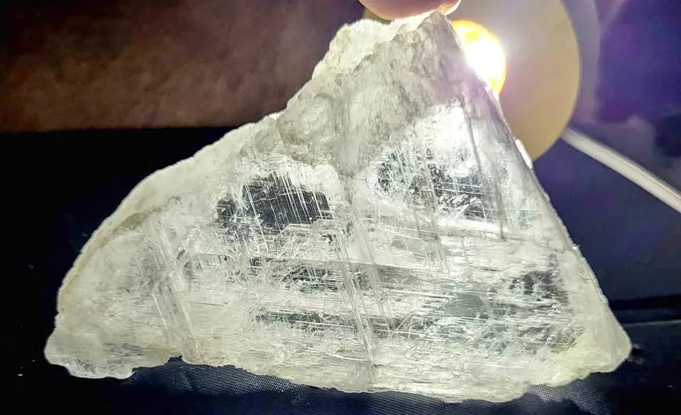 Selenite Raw Natural Crystal thumbnail