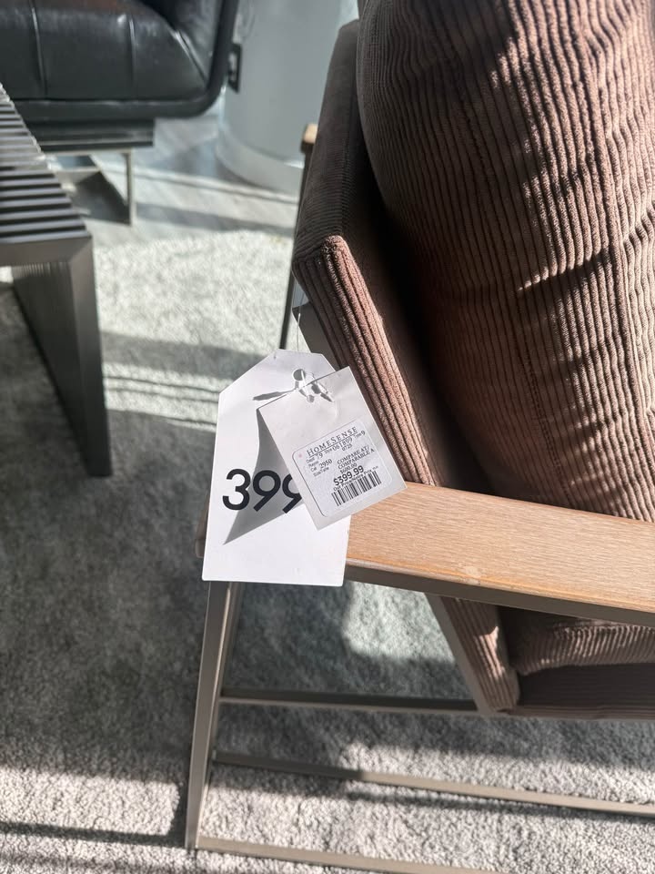 (NEW WITH TAGS) Modern Brown Living Room Chair ($399 in store) - photo 3