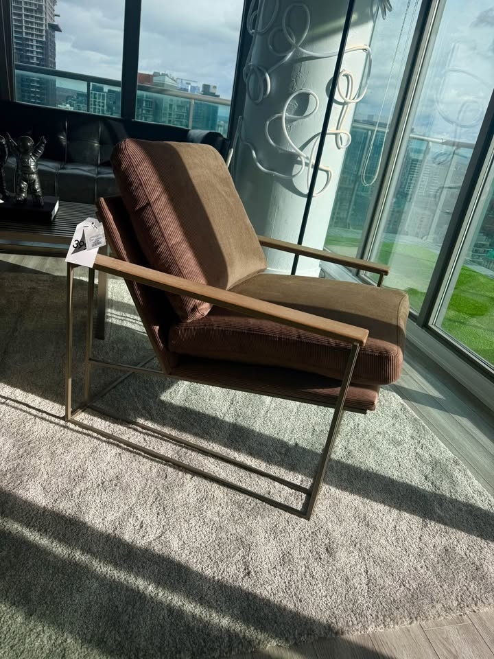 (NEW WITH TAGS) Modern Brown Living Room Chair ($399 in store) - photo 4