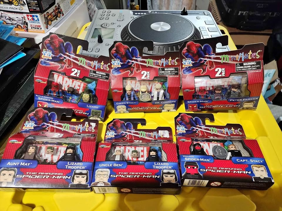 Minimates The Amazing Spider-Man complete set exclusive