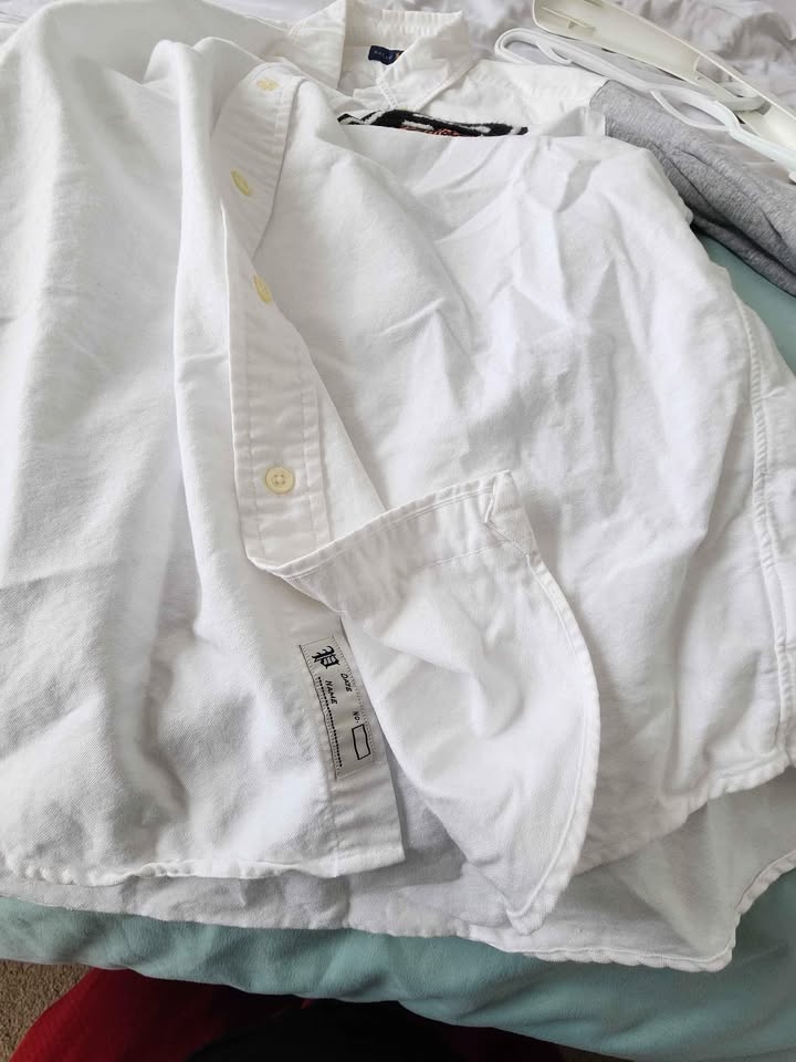Rare Polo Ralph Lauren Dress shirt varsity rugby P tiger Mens Me - photo 5