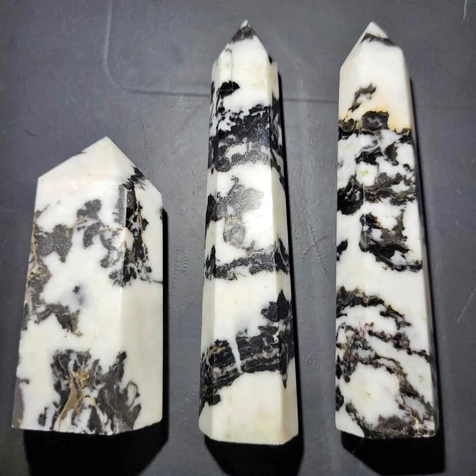 Crystals Zebra Jasper Towers 3 available thumbnail
