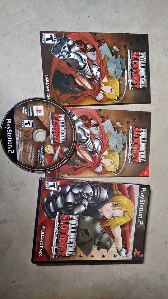 Fullmetal Alchemist and the broken Angel PS2