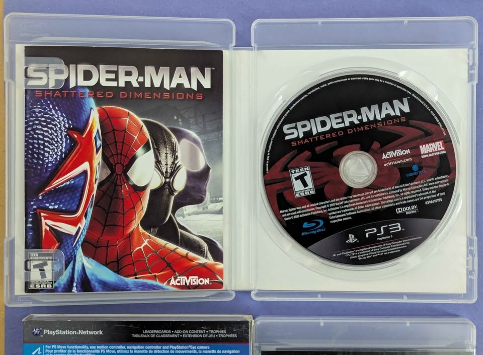 CIB Spider-Man PlayStation 3 Game Lot - photo 3