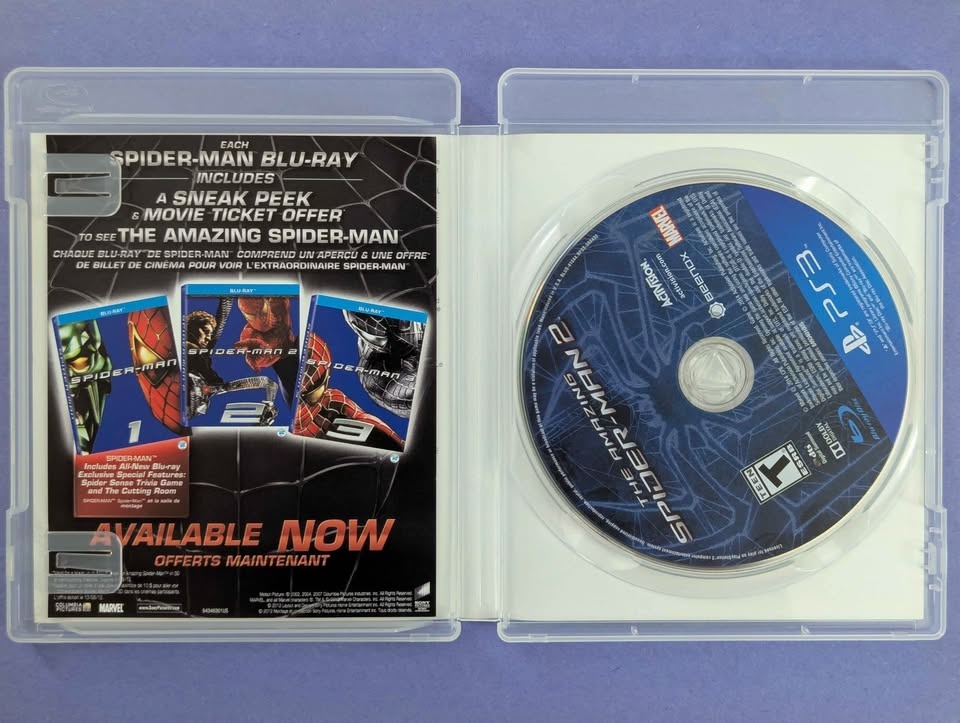 CIB Spider-Man PlayStation 3 Game Lot - photo 5