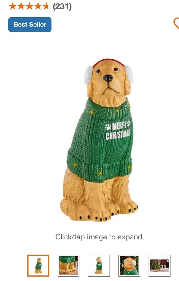 Christmas Porch Greeter (2 Available) image indicator(2)