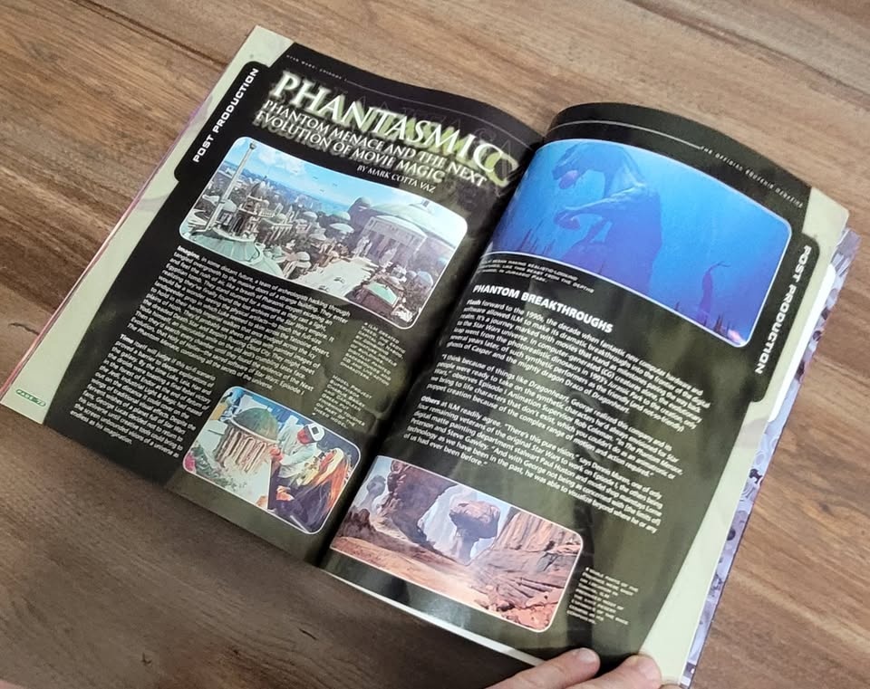 1999 STAR WARS Episode 1 Souvenir Magazine - photo 5