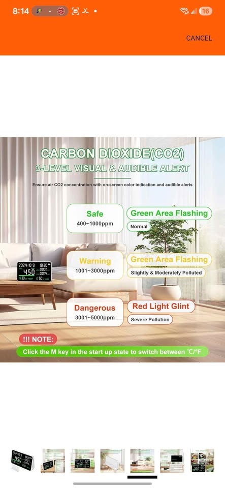 New 7-in-1 Air Quality Monitor - photo 5