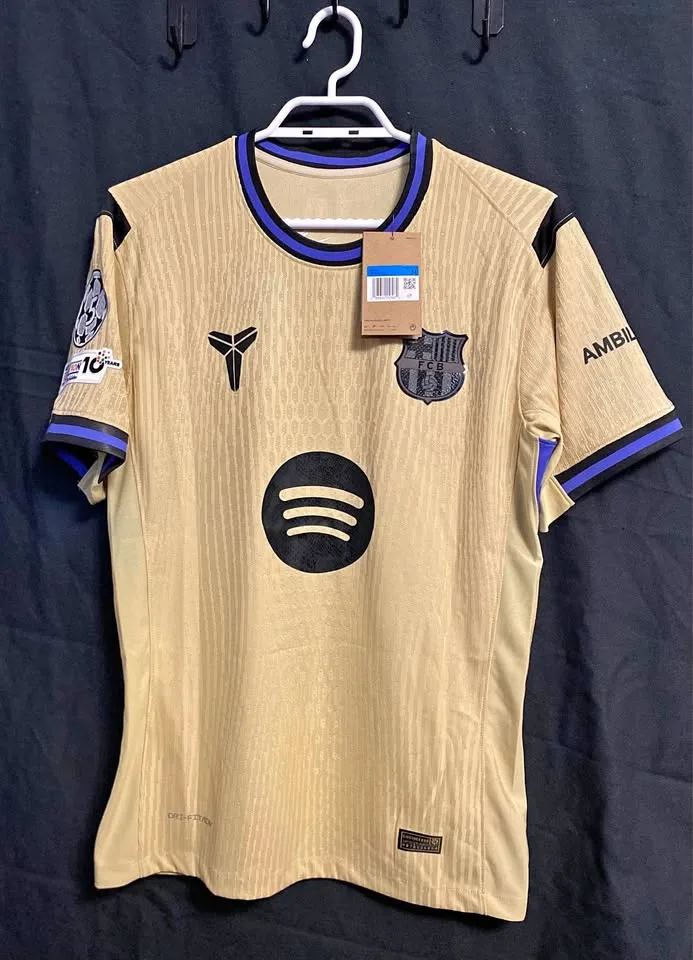 LAMINE YAMAL # 10 UCL Jersey Away 25/26 FC Barcelona thumbnail