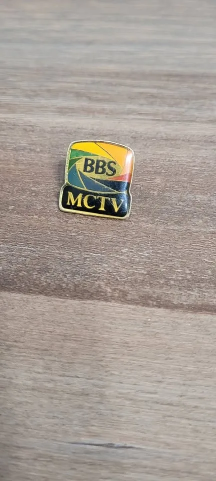 BBS MCTV - TV Pin (vintage)