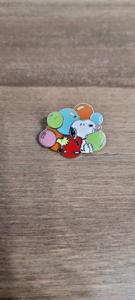 Aviva Snoopy & Woodstock Bubbles mini pin (vintage) - photo 2